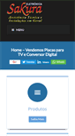 Mobile Screenshot of eletronicasakura.com.br